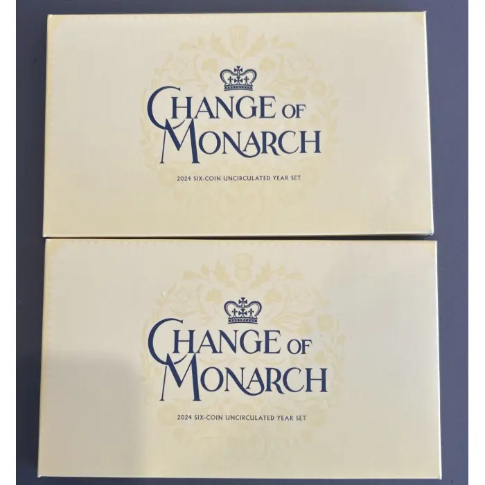 2024 Change of Monarch Uncirculated Six Coin Set 