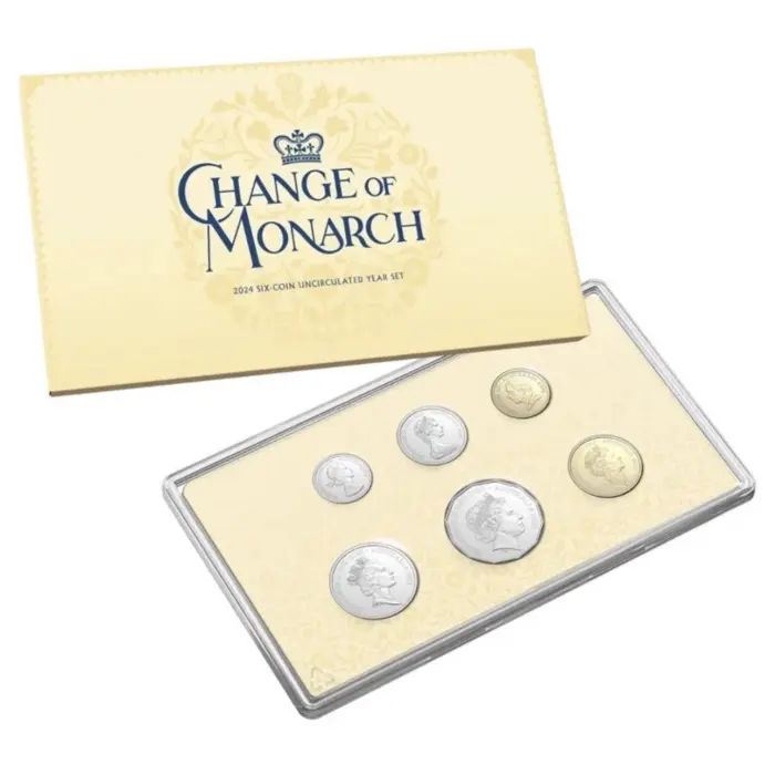 2024 Change of Monarch Uncirculated Six Coin Set 