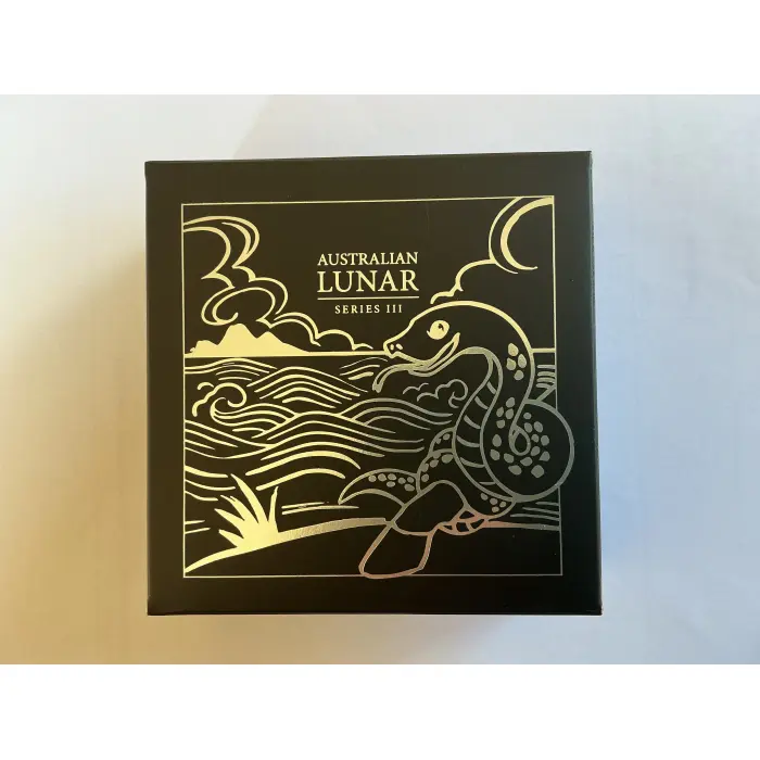 2024 1/2 oz  silver snake proof coin