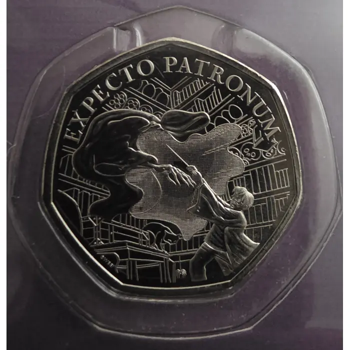 🌊🧜‍♀️ 2024 United Kingdom 50p – Expecto Patronum | The Koin Club Issue (Sealed