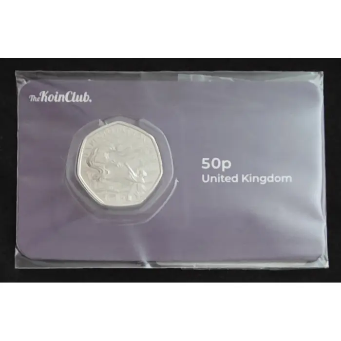 🌊🧜‍♀️ 2024 United Kingdom 50p – Expecto Patronum | The Koin Club Issue (Sealed