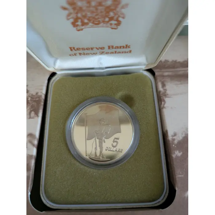 The Anzac 75th Anniversary Commemorative 2 Coin Set 25th April 1990 PRICE DROP