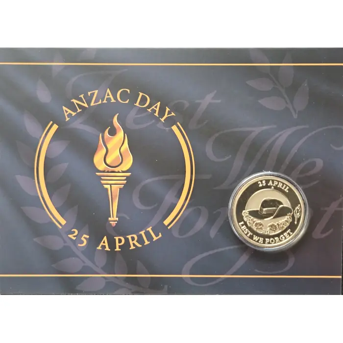 2026 ANZAC COIN IN CARD – PERTH MINT