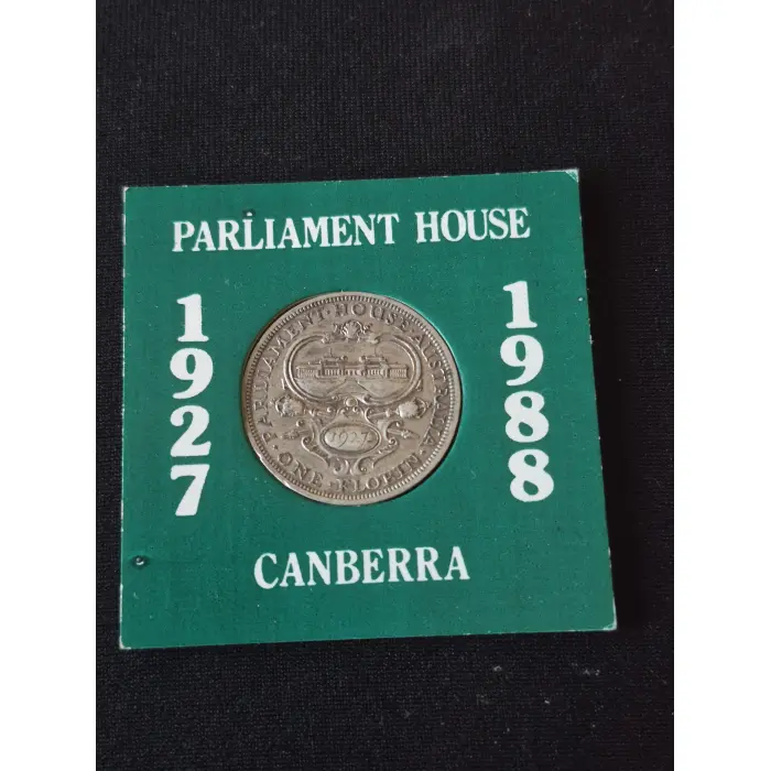 1927 PARLIAMENT HOUSE FLORIN 