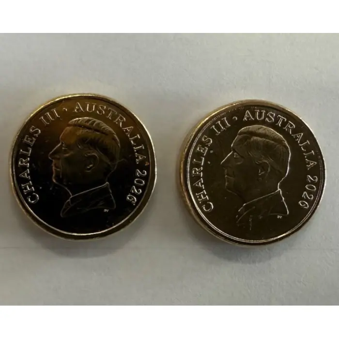 2026 $2 Bingo & Bluey UNC RAM Coloured Coin Pair (2 x $2 coins)