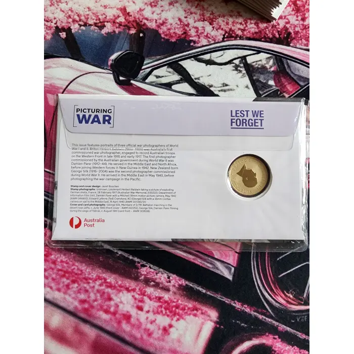 2024 $1 ANDA Brisbane Picturing War Lest We Forget PNC