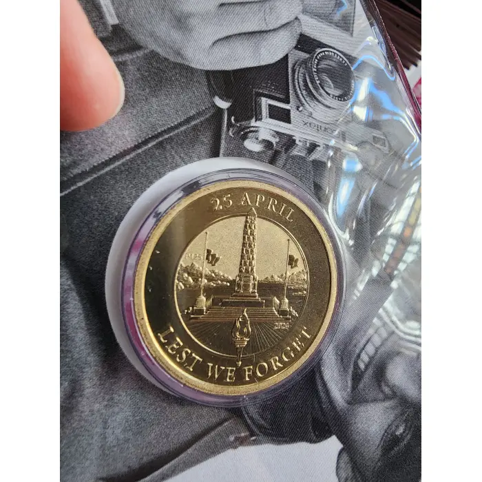 2024 $1 ANDA Brisbane Picturing War Lest We Forget PNC