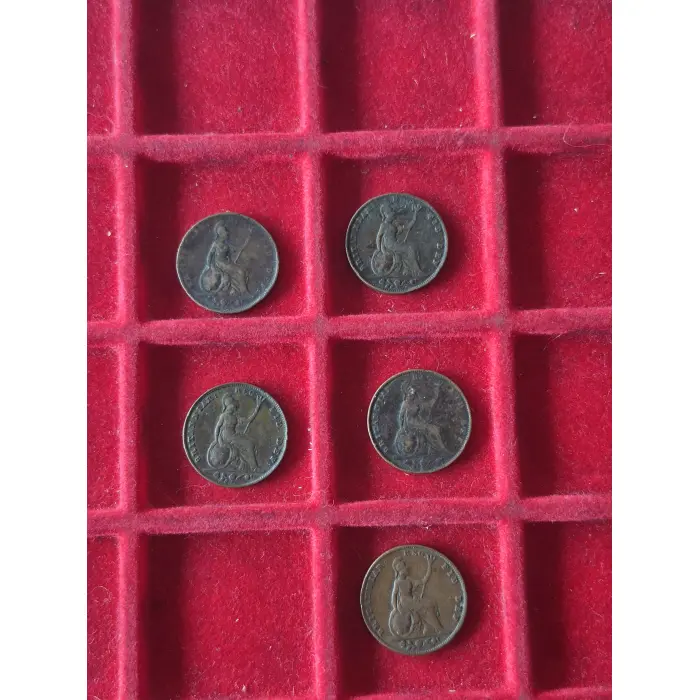 BULK 1800'S BRITISH FARTHINGS
