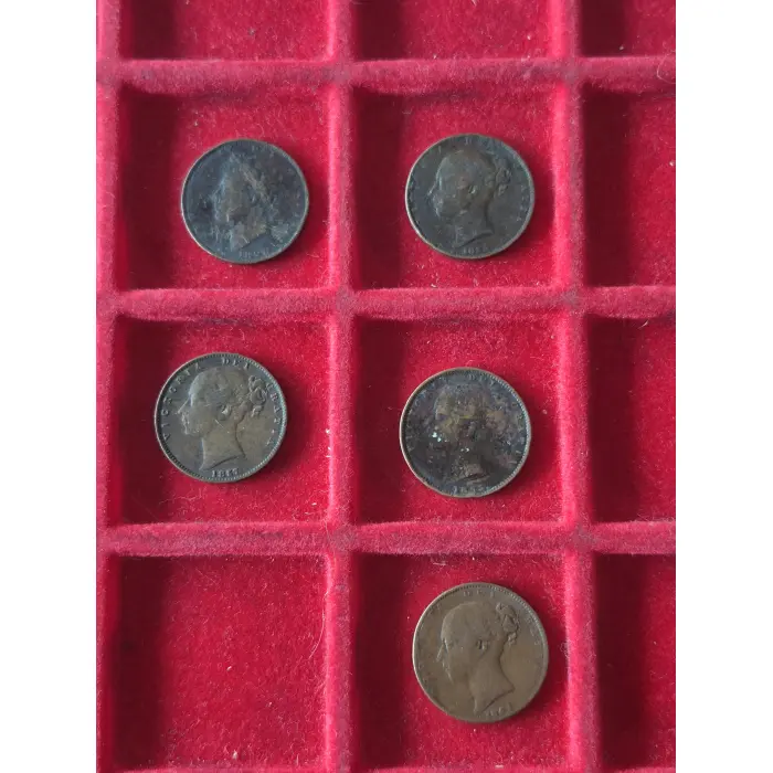 BULK 1800'S BRITISH FARTHINGS
