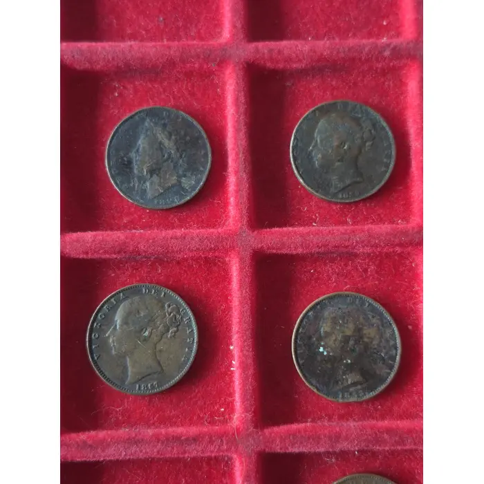 BULK 1800'S BRITISH FARTHINGS