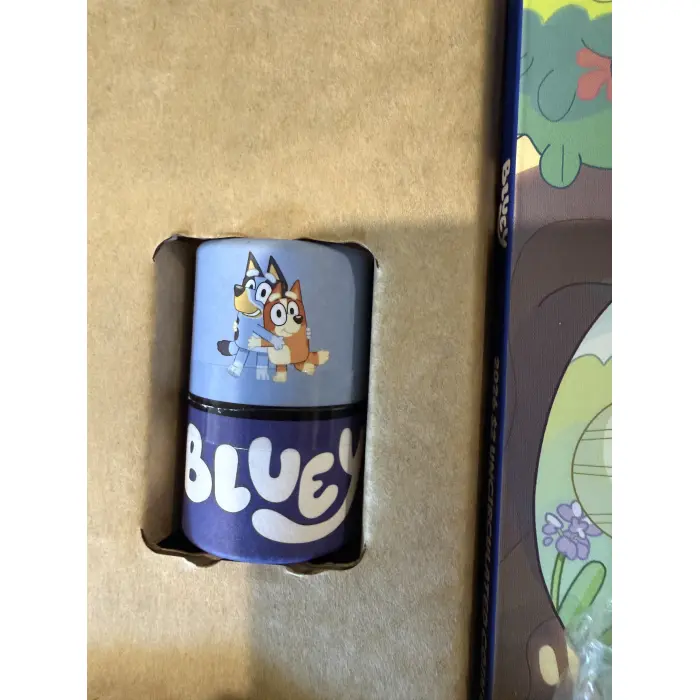 COLOURED SLEEPYTIME - 2026 BLUEY $2 UNC COLLECTOR FOLDER + 2 COLOURED TILL COINS