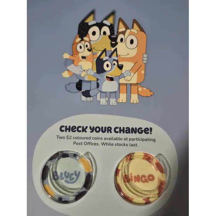2026 Bluey $2 Bluey and Bingo