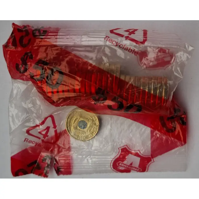 2022 $2 75th Anniversary Of Peacekeeping Coloured Security Coin Bag (25 Coins)