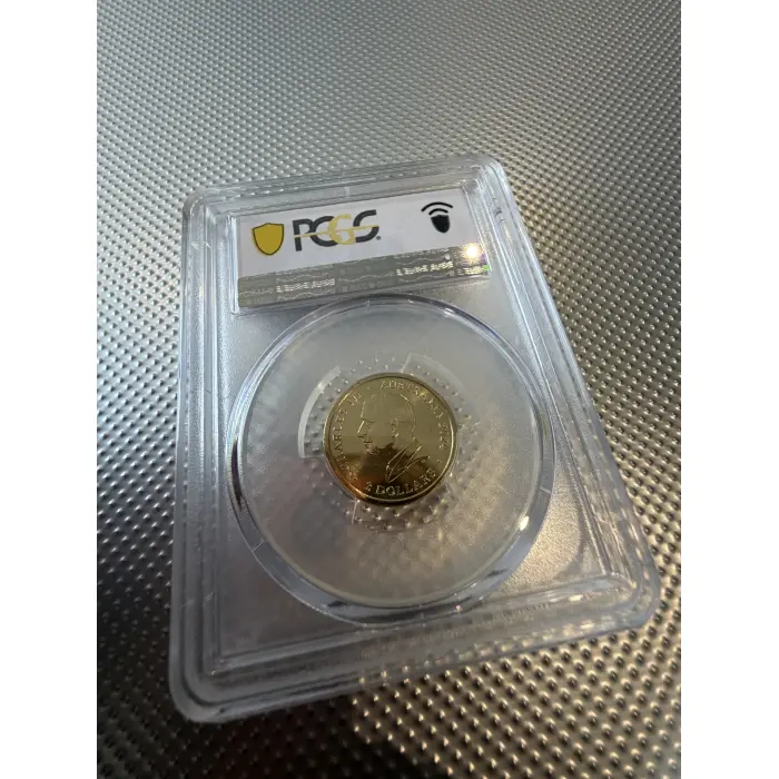 2024 War Animals Remembrance Purple Poppy $2 ‘C’ Mintmark PCGS MS68