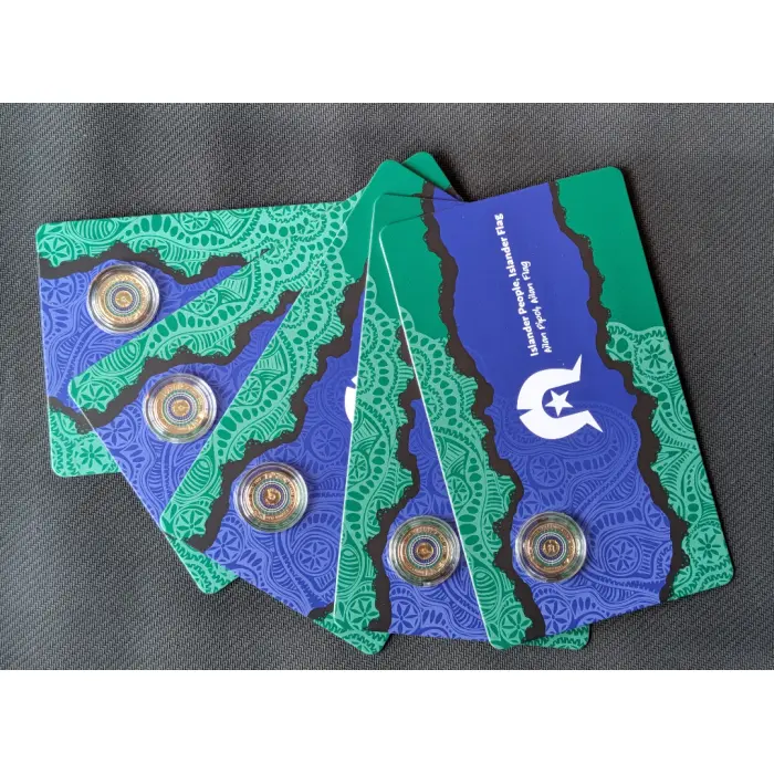 2025 $2 Torres Strait Islander Flag 'C' Mintmark Coloured Uncirculated Carded