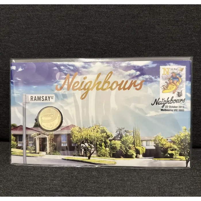 2019 Australia PNC Neighbours Great Aussie Coin Hunt GACH Letter N, $1 Coin