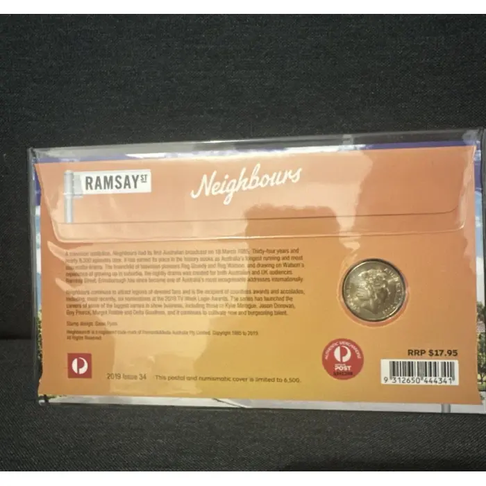 2019 Australia PNC Neighbours Great Aussie Coin Hunt GACH Letter N, $1 Coin