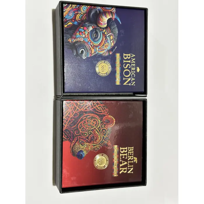 Patterns of the World 2oz bison & 2oz bear