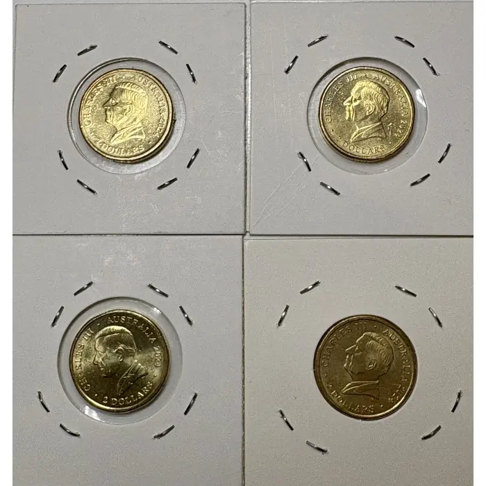 2024 $2 Paris Olympic games Australian Two Dollar Coin full Set Circ (4 x coins)