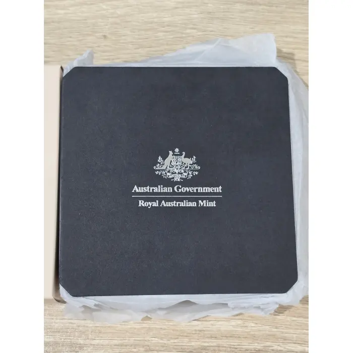 2025 80th Anniversary WWII $2 Mintmark Coloured Silver Proof Coin – Poppy Wreath