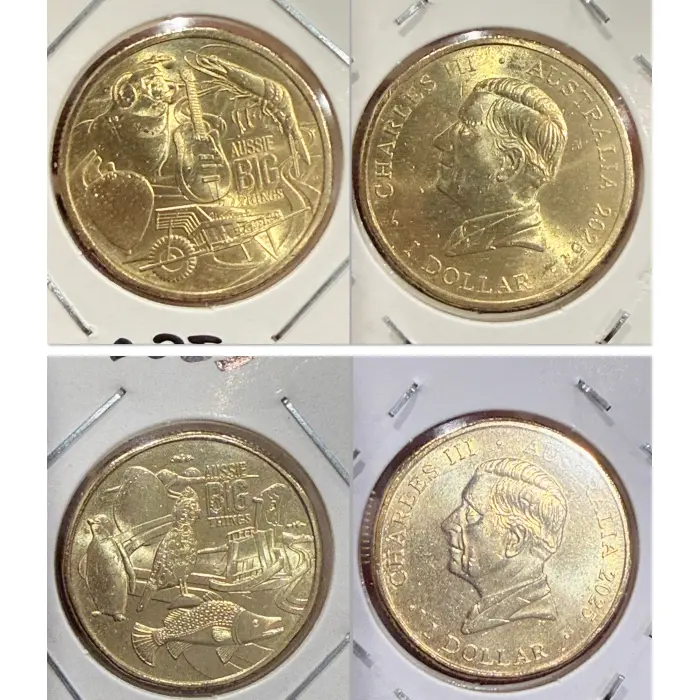 CIRC 2* 2025 Aussie Big Things 2, $1 till coins.