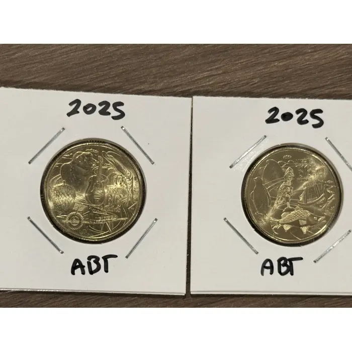 CIRC 2* 2025 Aussie Big Things 2, $1 till coins.