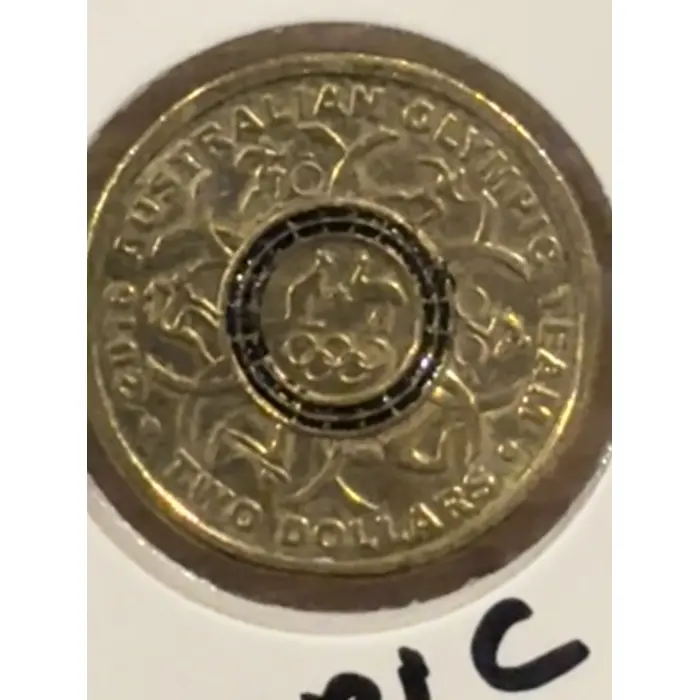 2016 Australian CIRC $2 Olympic Team - Black Ring