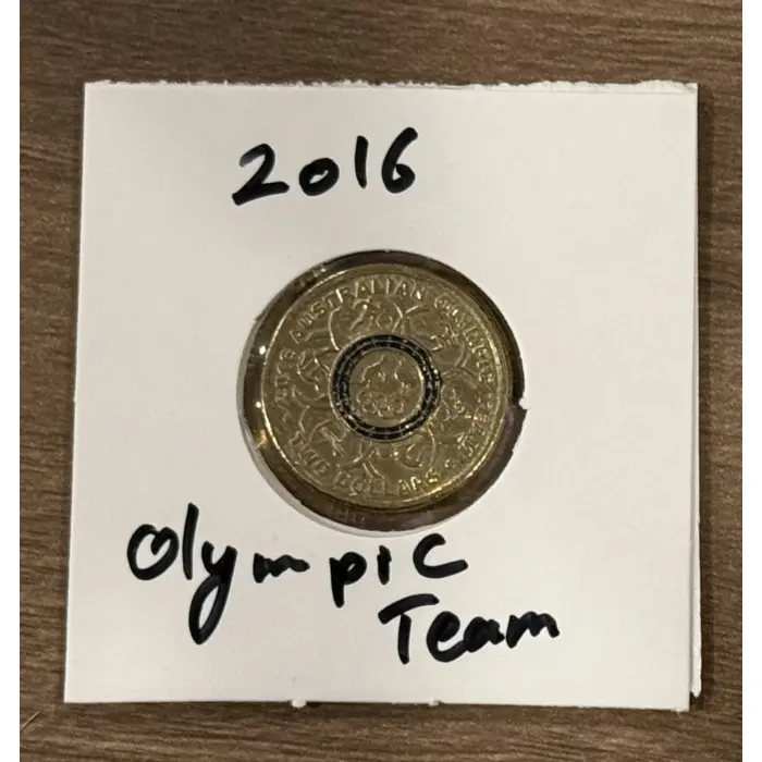 2016 Australian CIRC $2 Olympic Team - Black Ring