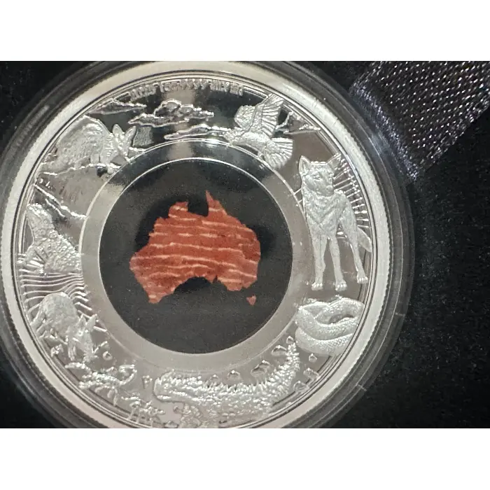 Great Southern Land 1oz Jasper Snakeskin Silver