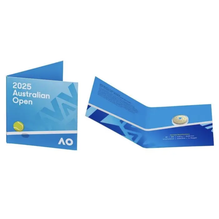Australian Open Men's & Woman’s $2 carded Mint Coin set