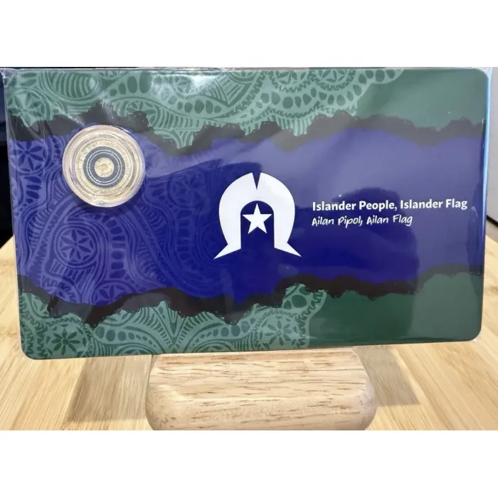 2025 RAM $2 30 Yrs of the Torres Strait Islander Flag 'C' Mintmark Coin