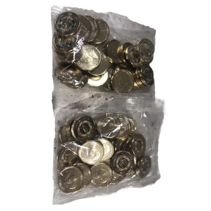 2026 $2 Bluey & Bingo Coloured aUNC Coins Set Till Design 2x RAM bags