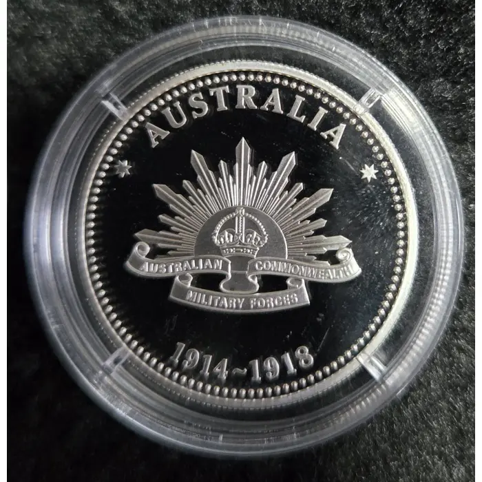2019 WWI 'We Will Remember Them' red poppy edition war keepsake