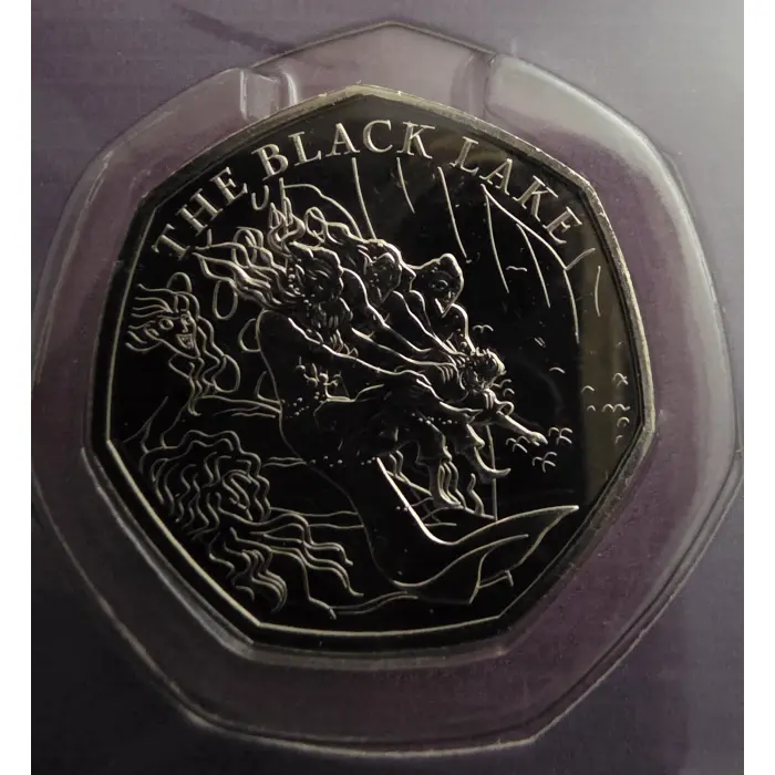  🌊🧜‍♀️ 2024 United Kingdom 50p – The Black Lake | The Koin Club Issue Sealed