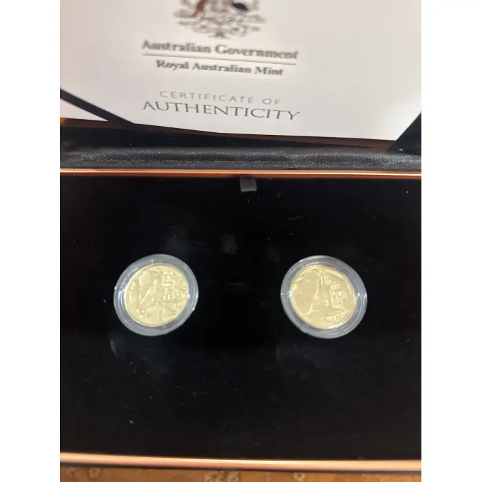Ausie Big Things 2  Two Coin Proof set