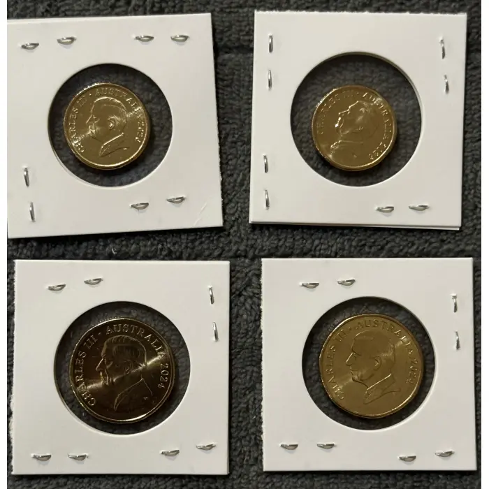 2026 $2 and 2024 $1 Bluey and Bingo Uncirculated Coins 