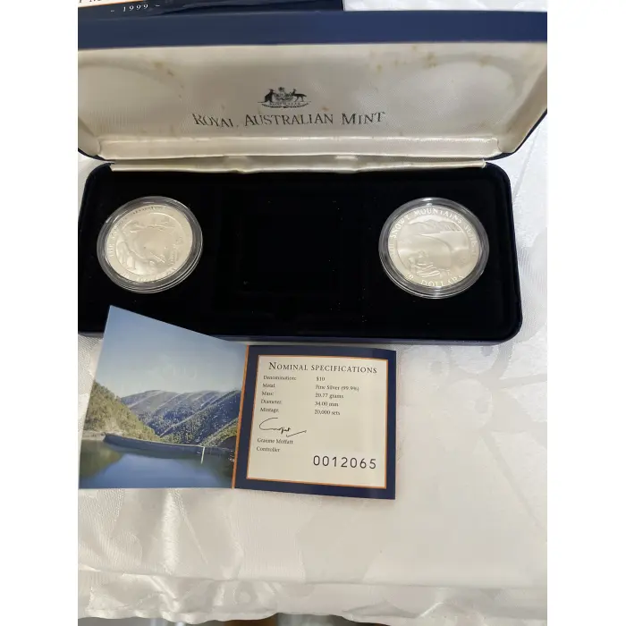 1999 coins of the snowy mountains scheme