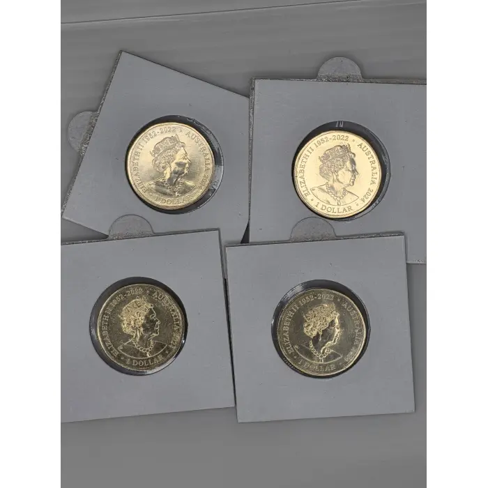 2024 $1 AFL Special Coloured Coin Pair