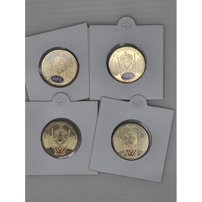 2024 $1 AFL Special Coloured Coin Pair
