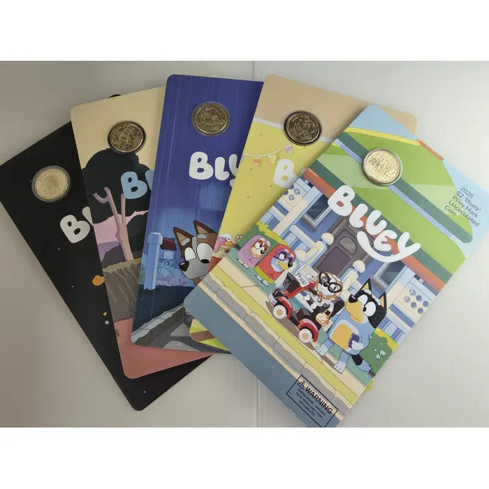 2026 $2 BLUEY CARDED COIN SET WITH PRIVY MARK  