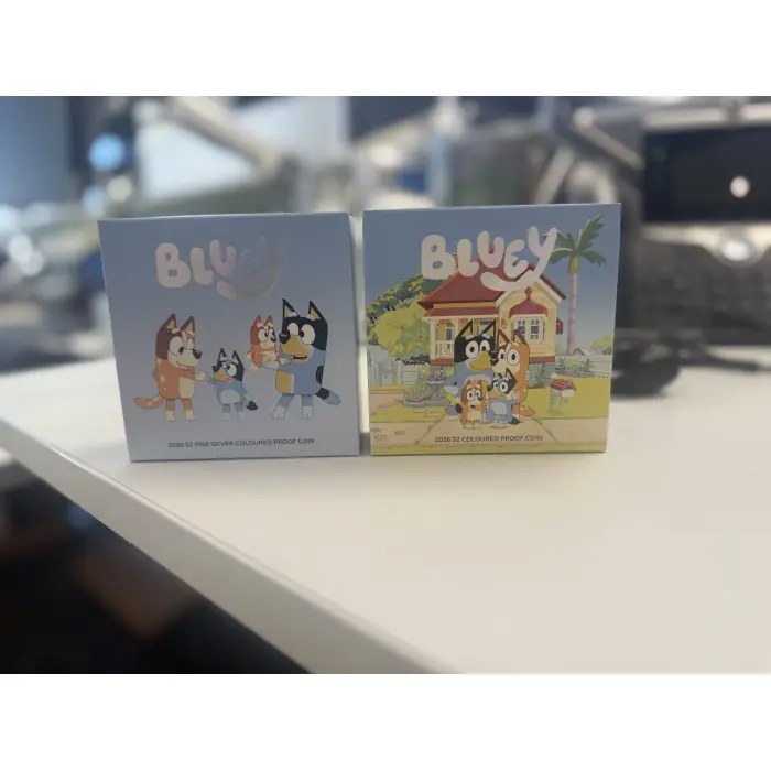 2026 Bluey Coin Proof Set