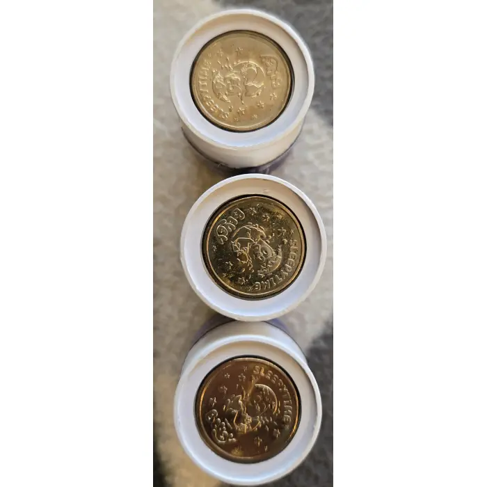 2026 Bluey folder with opened but untouched tube/till coins <rrp