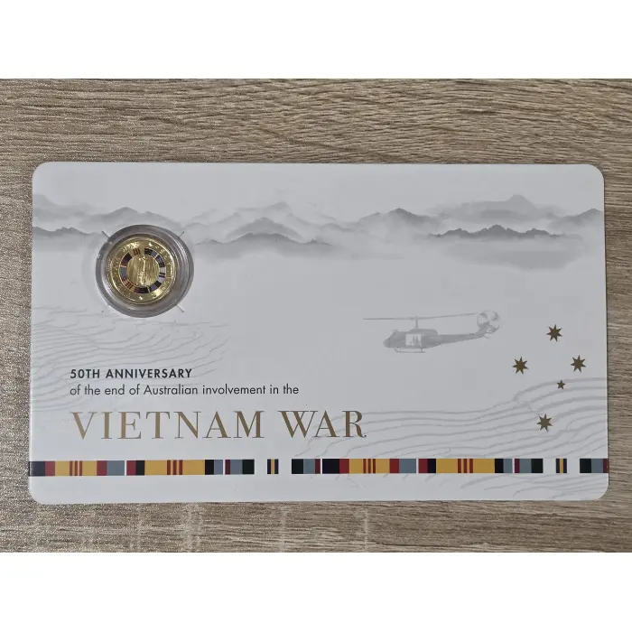 $2 2023 Vietnam War Coloured 'C' Mintmark UNC