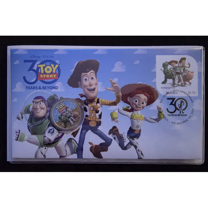 🤠🎬 Toy Story 30 Years Anniversary $1 PNC – Disney | Limited Issue**