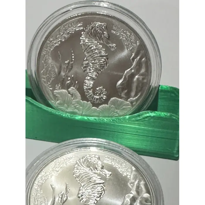 2025 Samoa Seahorse 1 oz silver Scottsdale Mint
