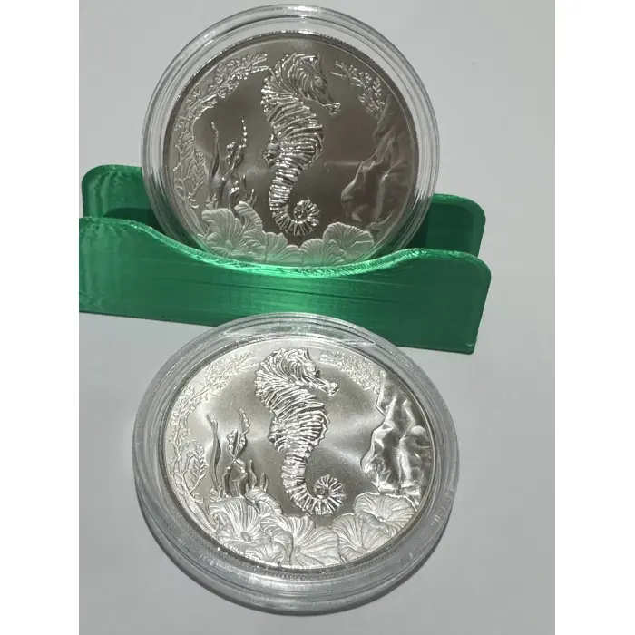 2025 Samoa Seahorse 1 oz silver Scottsdale Mint