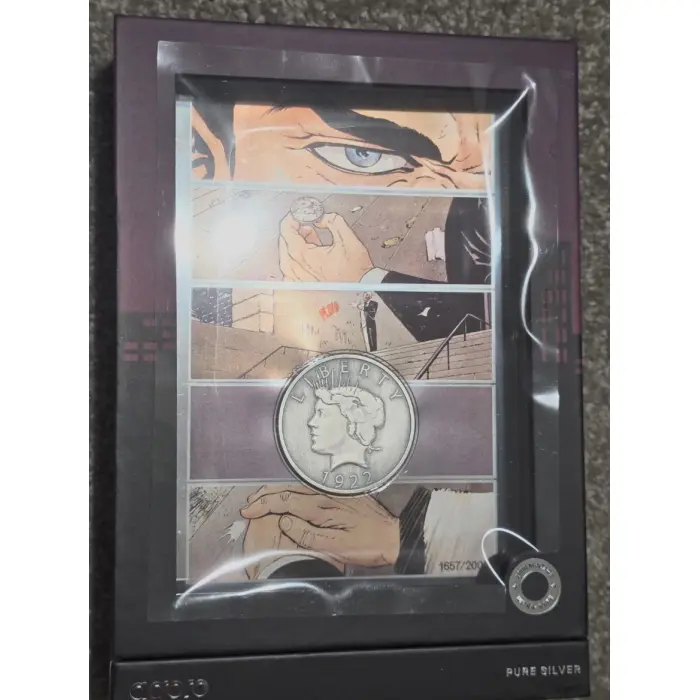 2026 AGORO Two Face 1/2oz .999 silver coin and 5g .999 foil #1657/2000