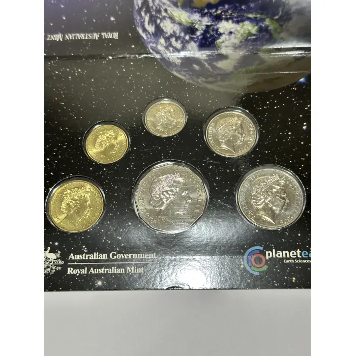 2008 six coin uncirculated set International year of planet earth 