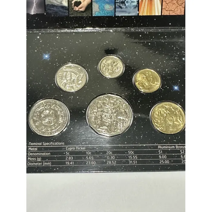 2008 six coin uncirculated set International year of planet earth 