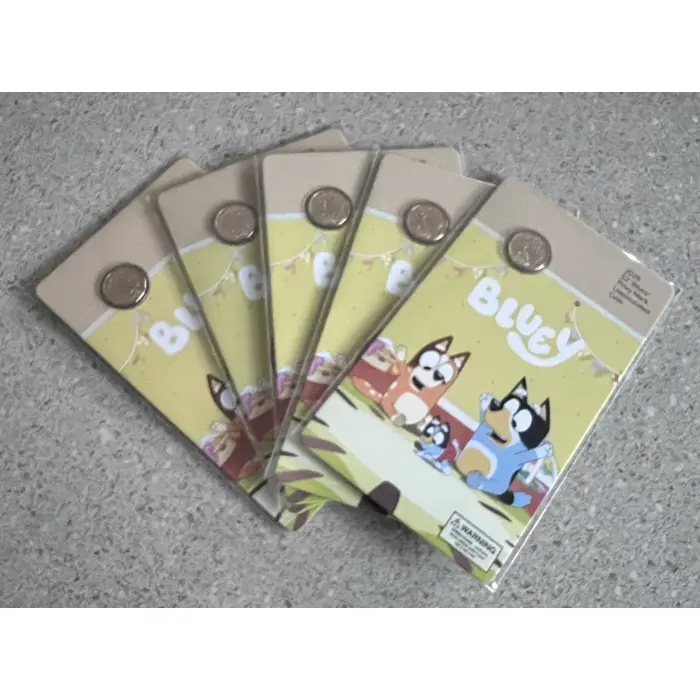 2026 $2 Privy Mark 5 card coin set in sleeves!